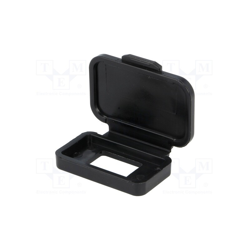 10 pcs : MUSBR-2A51-042BP - Socket cover, MUSB, low profile, IP40, Application: USB A sockets