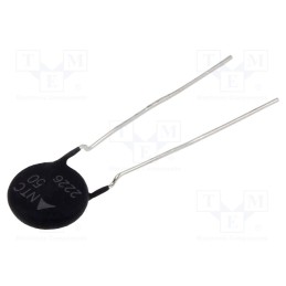 10 pcs : B57236S0500M000 - NTC thermistor, 50Ω, -55÷170°C, 2.1W, ±20%, THT, 3165K, Pitch: 5mm