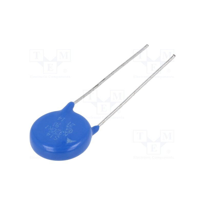 10 pcs : B72214P2321K101 - Varistor: metal-oxide, THT, 320VAC, 420VDC, 510V, 6000A, -40÷105°C