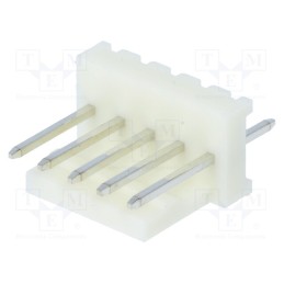 10 pcs : MUSS100-05-D_E - Socket, wire-board, male, PIN: 5, 2.54mm, THT, MAS-CON, tinned