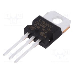 10 pcs : L7812CV-DG - IC: voltage regulator, linear,fixed, 12V, 1.5A, TO220AB, THT,