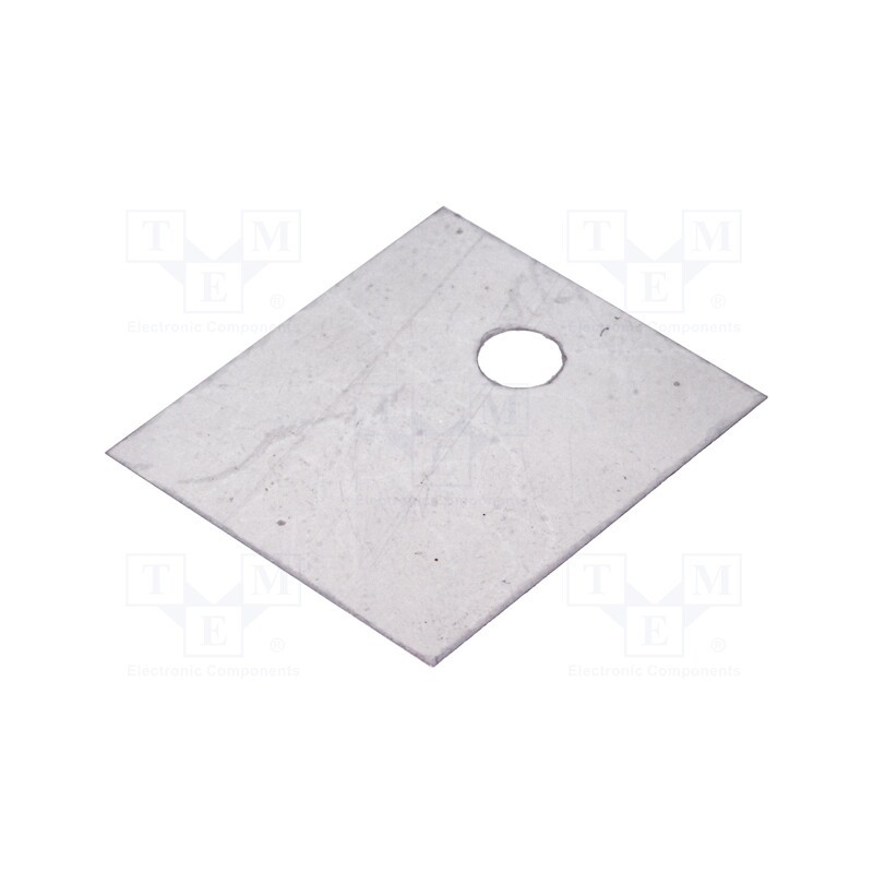 50 pcs : GS 218 - Heat transfer pad: mica, TO218, 0.4K/W, L: 24mm, W: 21mm, Thk: 0.05mm