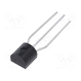20 pcs : BC517-D74Z - Transistor: NPN, bipolar, Darlington, 30V, 1.2A, 0.625W, TO92