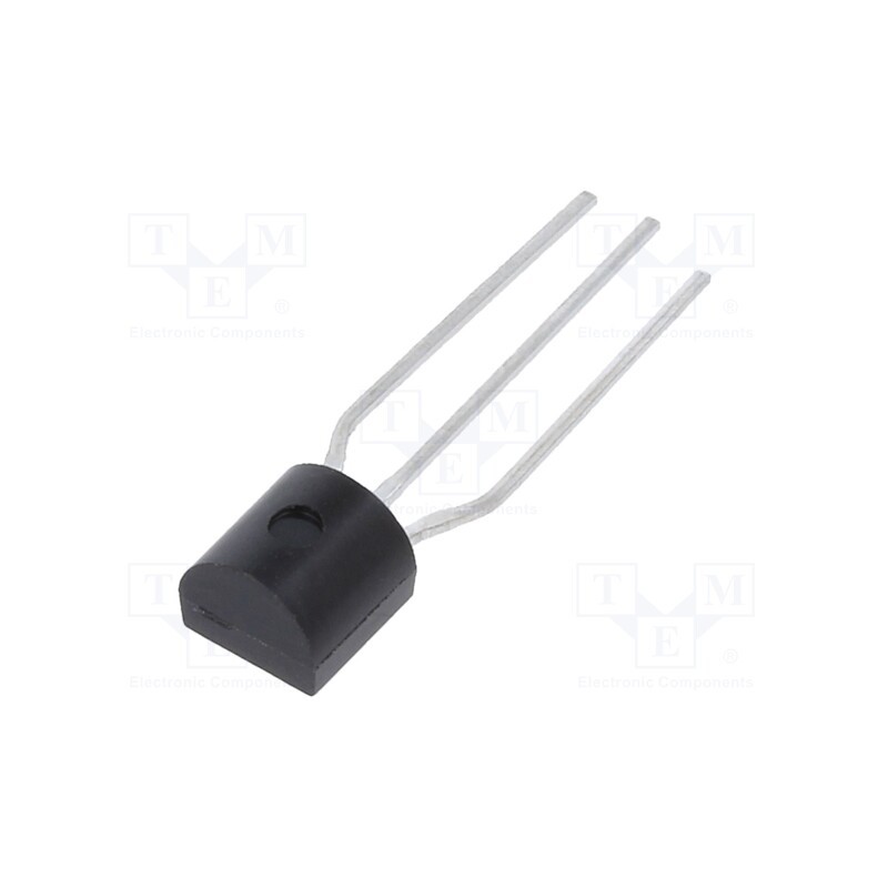 20 pcs : BC517-D74Z - Transistor: NPN, bipolar, Darlington, 30V, 1.2A, 0.625W, TO92