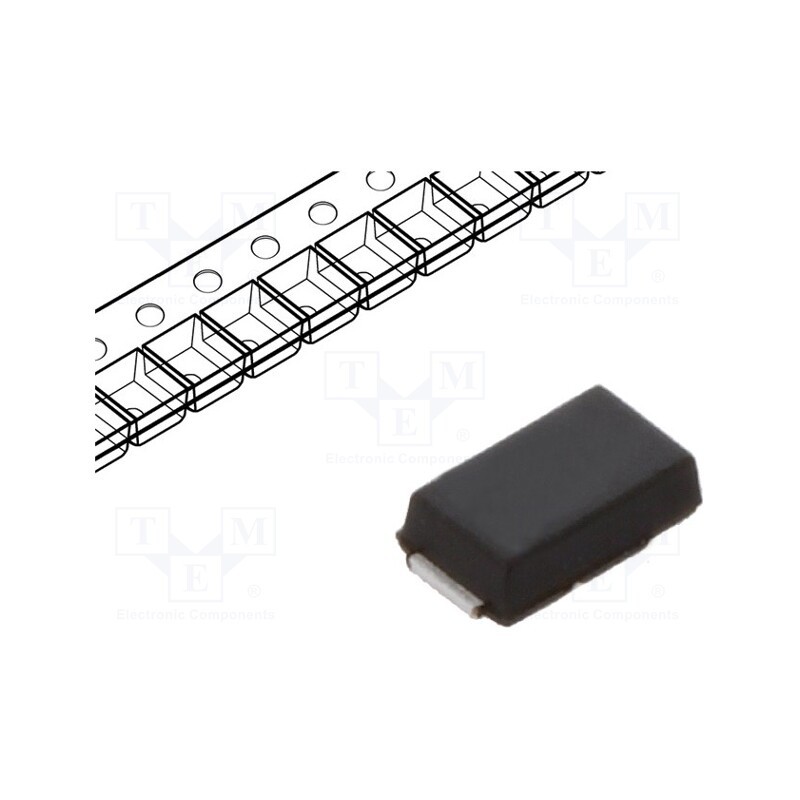 10 pcs : SS2PH10-M3/84A - Diode: Schottky rectifying, SMD, 100V, 2A, DO220AA,