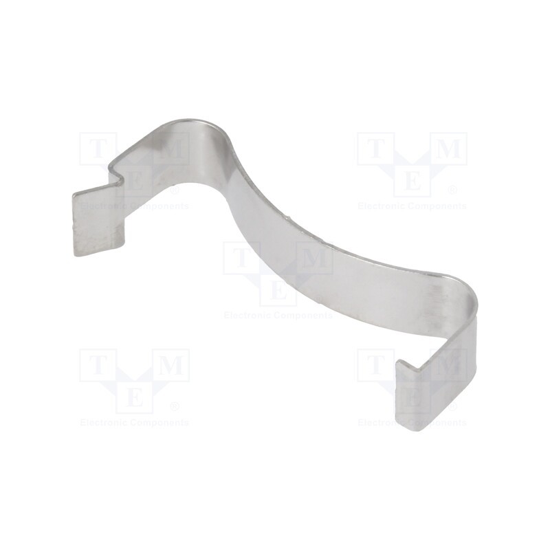 10 pcs : 116200F00000G - Retaining spring, L: 30.7mm, W: 6.7mm, H: 9.3mm, natural