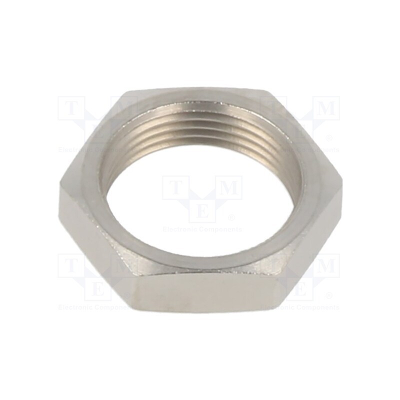 10 pcs : 23.5112 - Accessories: nut, for mounting banana sockets on the panel