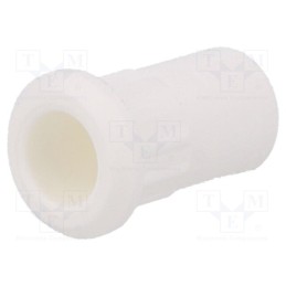 10 pcs : 64.3030-29 - Case, 25A, 20.5mm, white, for banana sockets
