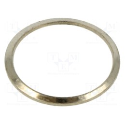 10 pcs : 23.5108 - Nickel, Accessories: washer, for banana sockets