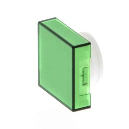 1 pcs - Omron Green Square Push Button Lens