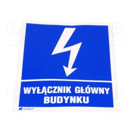 10 pcs : 2EIA105/148FS -AS - Safety sign, informative, self-adhesive folie, W: 105mm, H: 148mm