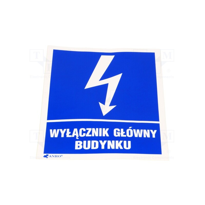 10 pcs : 2EIA105/148FS -AS - Safety sign, informative, self-adhesive folie, W: 105mm, H: 148mm