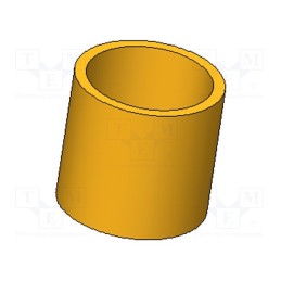 10 pcs : DS-113 03 - Sleeve for test probe, Contacts: brass, Features: magnetic, L: 3mm