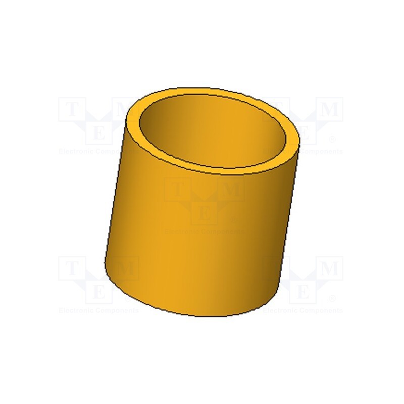 10 pcs : DS-113 03 - Sleeve for test probe, Contacts: brass, Features: magnetic, L: 3mm