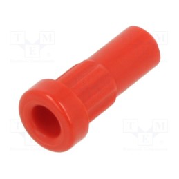 10 pcs : 23.5011-22 - Overall len: 15.5mm, Accessories: case, red, Ømount.hole: 4.9mm