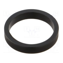 10 pcs : 66.9151-21 - Black, Mount.elem: sleeve, for banana sockets
