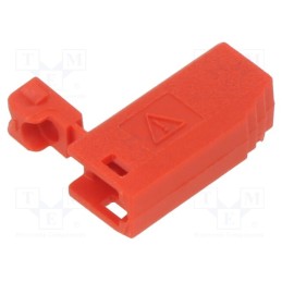 10 pcs : 22.2030-22 - Red, Overall len: 15.5mm, Socket size: 2mm, LS205,LS205N