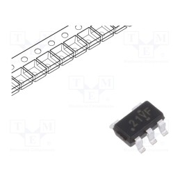 10 pcs : TPS7A0318PDBVR - IC: voltage regulator, LDO,fixed, 1.8V, 0.2A, SOT23-5, SMD, ±1.5%