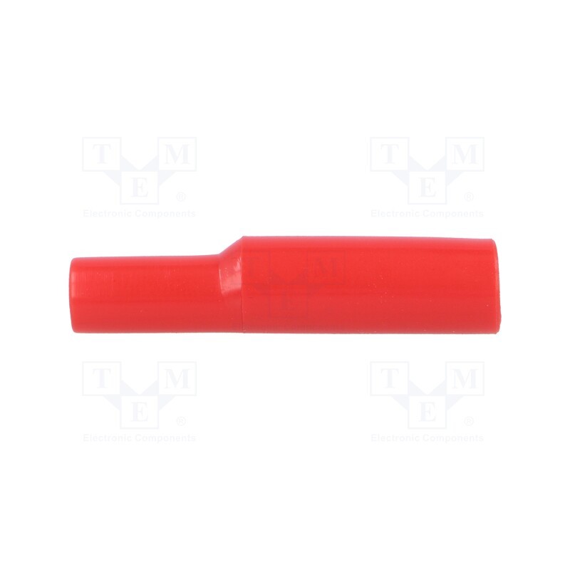 10 pcs : BU-31-2 - Insulator, 5kV, red, PVC, 41mm, BU-30BL,BU-30TBO
