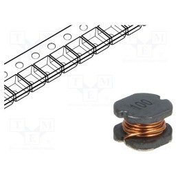 50 pcs : DLG-0705-100 - Inductor: wire, SMD, 0705, 10uH, 2.3A, 0.07Ω