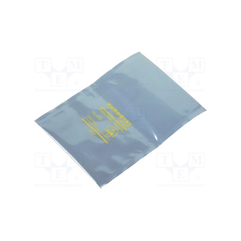 50 pcs : 20-871-0305 - Protection bag, ESD, L: 127mm, W: 76mm, Thk: 76um