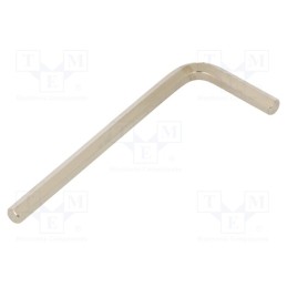 10 pcs : 1193 - Wrench, inch,hex key, HEX 5/32', Overall len: 67mm