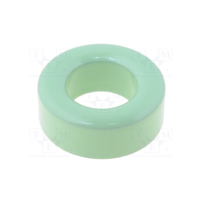 10 pcs : T60-52 - Ferrite: toroidal, L: 5.94mm, Øint: 8.53mm, Øout: 15.2mm, 47nH