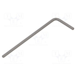 10 pcs : 5027201001 - Wrench, Hex Plus key, HEX 1,5mm, Overall len: 45mm, steel, short