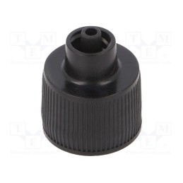 10 pcs : EALLC18 - Cap for dispensing bottle, FIS-EAOB218,FIS-EARB218, black