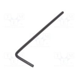 10 pcs : T4411 015 - Wrench, hex key, HEX 1,5mm, Overall len: 45mm