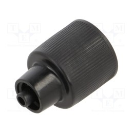 10 pcs : EALLC15 - Cap for dispensing bottle, black, Mounting: Luer Lock