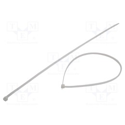 50 pcs : 222692 -AS - Cable tie, L: 775mm, W: 9mm, polyamide, 778N, natural, -40÷85°C