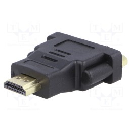 10 pcs : AK-AD-02 - Adapter, DVI-I (24+5) socket,HDMI plug, black