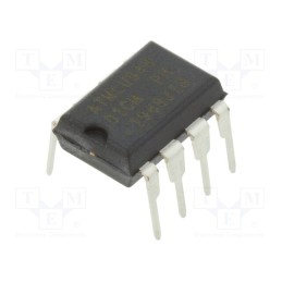 10 pcs : AT24C01C-PUM - IC: EEPROM memory, 1kbEEPROM, 2-wire,I2C, 128x8bit, 1.7÷5.5V, 1MHz