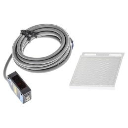 1 pcs - Sick Retroreflective Photoelectric Sensor, Block Sensor, 0.08 - 12 m Detection Range