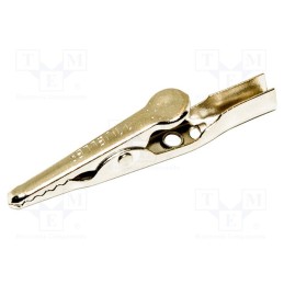 10 pcs : BU-60U - Crocodile clip, 10A, Grip capac: max.7.9mm, Overall len: 50mm