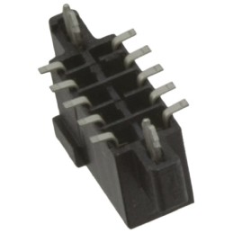 1 pcs - TE Connectivity AMPMODU System 50 Series Straight Surface Mount PCB Socket, 10-Contact, 2-Row, 1.27mm Pitch, Solder