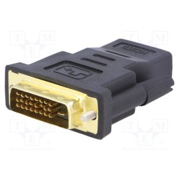 10 pcs : AK-AD-41 - Adapter, HDMI 1.4, DVI-D (24+1) plug,HDMI socket, black