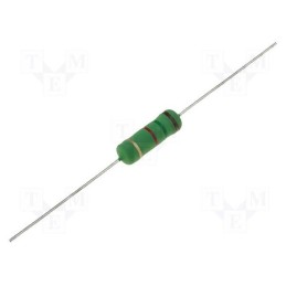 50 pcs : KNPA2WJ0181A19 - Resistor: wire-wound, high voltage, THT, 180Ω, 2W, ±5%, Ø5.5x16mm