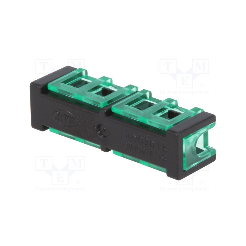 10 pcs : NDB 2018 - Wire-wire, NDC, IDC, 0.5÷0.75mm2, 20AWG÷18AWG, 300V, 8A, for cable