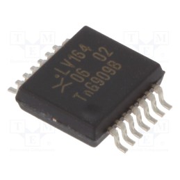 10 pcs : 74LV164DB,112 - IC: digital, 8bit,shift register,serial output,parallel in, TTL