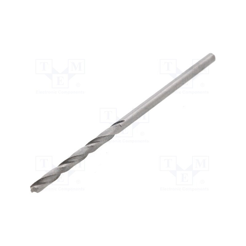 10 pcs : D-HSS20 - Drill bit, for metal, Ø: 2mm, Features: hardened