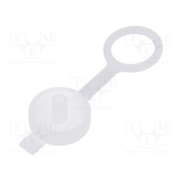 10 pcs : 23.5140-33 - Transparent, Accessories: socket cover, IP65