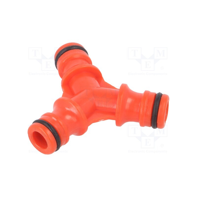 10 pcs : YT-8977 - Y-connector, ABS, 1/2'