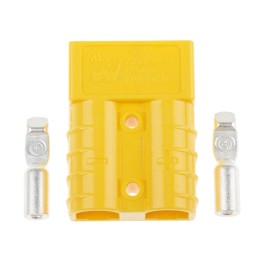 1 pcs - Anderson Power Products, SB50 Series Male 2 Way Battery Connector, 50.0A, 600 V
