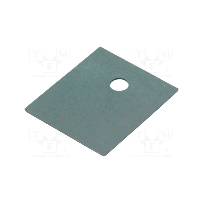 10 pcs : WS TOP 3/1 - Heat transfer pad: silicone, TOP3/1, 0.4K/W, L: 20.5mm, W: 17.5mm