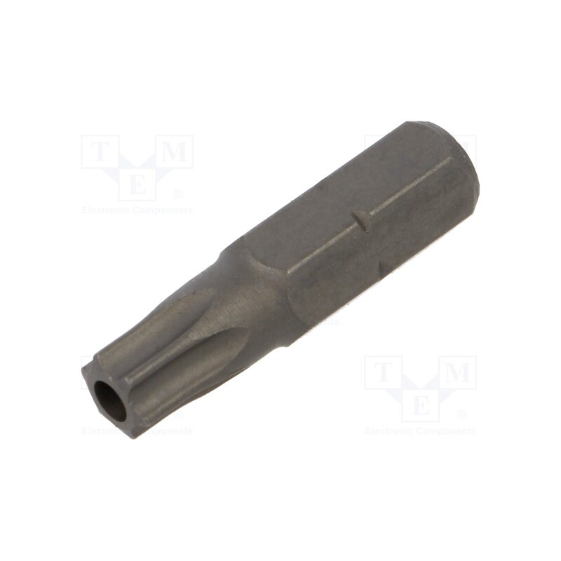 10 pcs : 102530U - Screwdriver bit, Torx® with protection, T30H, Overall len: 25mm