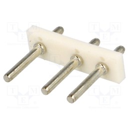 20 pcs : NHW-03 - Socket, wire-board, 5/7.5mm, PIN: 3, THT, 250V, 5A, tinned, -25÷85°C