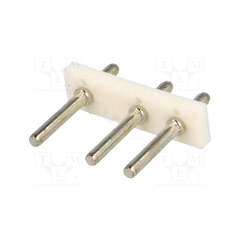 20 pcs : NHW-03 - Socket, wire-board, 5/7.5mm, PIN: 3, THT, 250V, 5A, tinned, -25÷85°C