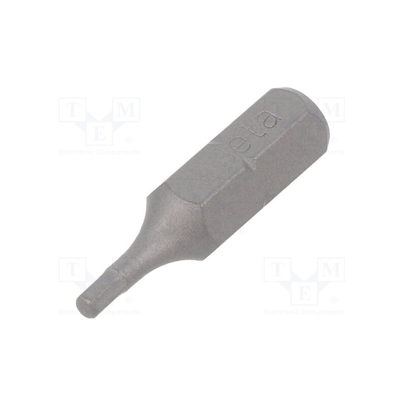 10 pcs : 861PE/2 - Screwdriver bit, hex key, HEX 2mm, Overall len: 25mm